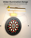 Wireless Picture Lights for Wall, 3000mAh Rechargeable with Power Level Display, 15'' Magnetic LED Art Painting Light with Remote & Timer, 3CCT Dimmable for Gallery, Frame, Dartboard (Gold)