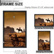 A PLUS MAX 10x16 Picture Frame Set of 3, Black Engineered Wood Frame for 10 x 16 Inch Picture Poster Photo, Light Weight 10 by 16 Frame with Wood-grain for Wall - 3 Pack/Black/10 x16