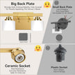 4-Light Bathroom Light Fixtures, 27