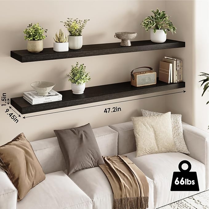 Fixwal Floating Shelves for Wall, 47