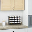 SpaceAid Spice Rack Organizer with 28 Spice Jars, 386 Spice Labels, Chalk Marker and Funnel Set for Cabinet, Countertop, Pantry, Cupboard or Door & Wall Mount - 28 Jars, 13.4