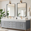 Bathroom Mirror for Over Sink - 26x32 Inch Black Matte Wall Mirrors for Bathroom, Rectangle Metal Framed Vanity Mirror for Bathroom, Bedroom, Home Office, Farmhouse