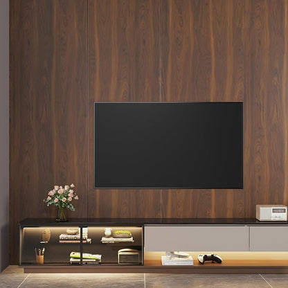 BOMENG Walnut Wood Contact Paper 16x197 inch Dark Brown Wood Wallpaper Peel and Stick Waterproof Removable Faux Wood Grain Vinyl Wrap Vintage Countertop Paper for Drawer Liner Cabinets Walls Desk