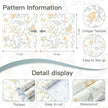 Vintage Wallpaper Floral Peel and Stick Wallpaper Boho Light Blue and Yellow Wall Paper Bird Botanical Contact Paper for Cabinets Renter Friendly Self-Adhesive Bathroom Bedroom 1.44' x 32'