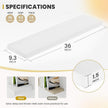 36 Inch Floating Shelves, 9.3