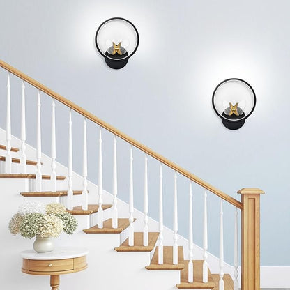 XEYOU 16W Modern Wall Sconce Lighting Indoor LED Creative Wall Light Fixture Butterfly Shape Decoration Wall Lamp for Living Room Bedroom Stair Corridor