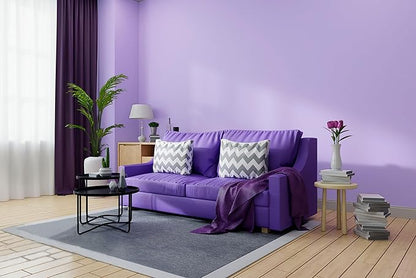 15.7"x394" Purple Wallpaper Peel and Stick for Bedroom Renter Friendly Wall Paper Purple Contact Paper for Cabinet Solid Color Self-Adhesive Removable Wallpapers Matte Vinyl Roll
