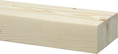 Dogberry Collections Smooth Timber Floating Shelf – Versatile Wood Mantel & Wall Shelf (Unfinished, 36 in.)
