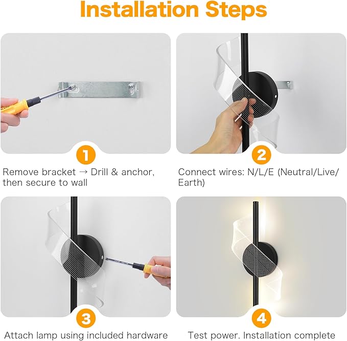 Modern LED Wall Sconce - 12