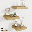 Fun Memories Square Floating Shelves for Wall, 9.3