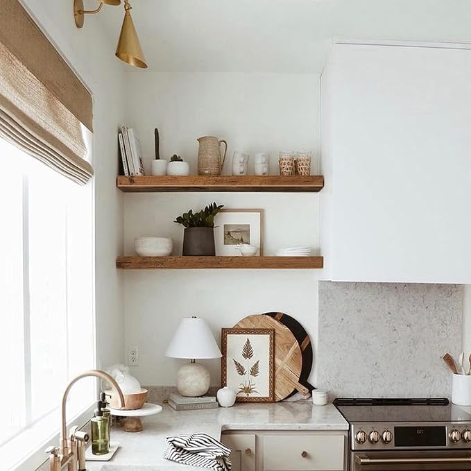QEEIG Floating Shelves for Wall 31.5