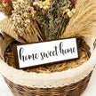 Home Sweet Home Sign, Rustic Framed Wood Sign, Wall Decoration for Room, Modern Farmhouse Wood Decor, Living Room Decors, Front Door Porch Decors, Shelf Counter Tabletop Decoration, Housewarming Gift