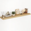 40 Inch Floating Shelves, 3D Textured Wood Grain, 40