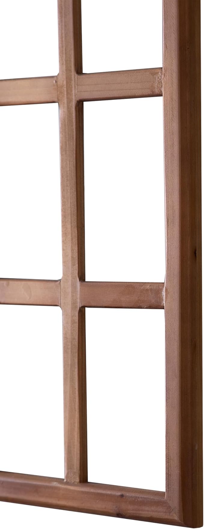 Sintosin Rustic Arch Window Frames for Wall Decor Living Room 12 X 36 Inch, Hanging Burning Finished Wooden Farmhouse Window Frame above Bed Wall Art, Handmade Vintage Wall Decor for Kitchen Hallway