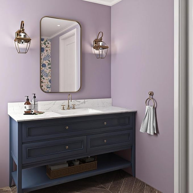 Livelynine 15.8x394 Inch Peel and Stick Wallpaper Purple Self Adhesive Contact Paper Decorative Lilac Lavender Girl Wallpaper for Bedroom Girly Room Kids Cubicle Dresser Cover Classroom Contact Paper