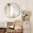 POZINO Gold Irregular Mirror, 30