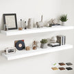 72 Inch Long Floating Shelves for Wall Set of 2, 12