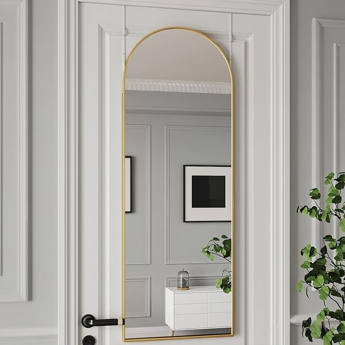 Door Mirror, Arched Full Length Mirrors Over The Door, 16