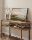 SHENIFY Landscape Framed Canvas Wall Art 16x24in Large Vintage Dusk in The Forest Classic Paints Farmhouse Bathroom Office Decor - Natural Framed