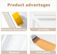 PALMPOP Peel and Stick Wall Molding Kit of 3 Frames,Premade Accent Wainscoting Panels, Ready to Molding Trim for Living Room Bedroom Corridor Home Interior Wall Panel Decor (20x20in)