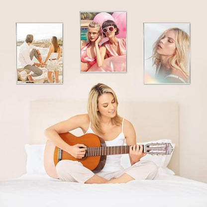DZZ 11x14 frame Clear Acrylic 11 x 14 picture frame,High Transparent Photo Frame,frames 11x14 for Photo Poster Canvas Certificate Document Gallery,Set of 6