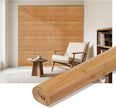 Natural Bamboo Wall Panel,Renewable Pole Wrap Bamboo Wainscoting Paneling for Interior Decoration,Wall Decor, Ceiling Cabinet Furniture,Kitchen Island (Natural, 16
