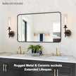 Wall Sconces Set of Two, Brown and Gold Bathroom Sconces with Clear Glass, Hardwired Sconces Wall Decor Set of 2, Modern Wall Light Fixtures for Bathroom Mirror Living Room Bedroom Hallway