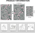 Floral Peel and Stick Wallpaper Flower Tree Contact Paper A Set of 17.5