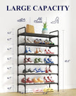 Kitsure Shoe Rack for Closet, Sturdy and Long-Lasting Shoe Shelf, Shoe Rack for Entryway, Personalized DIY Shoe Organizer, Shoe Rack Organizer for Space-Saving, 27.6