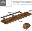 QEEIG Floating Shelves for Wall 39.4