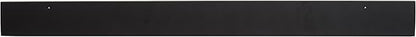 Kate and Laurel Levie Wood Floating Wall Shelf Picture Frame Holder Ledge, Black