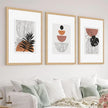 12x16 Picture Frame Set of 4, Displays 8x10 with Mat or 12x16 Without Mat, Photo Frames for Wall Hanging or Tabletop, Includes HD Plexiglass, Light Wood Grain