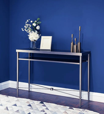 Blue Peel and Stick Wallpaper - 15.7" x 787" Blue Contact Paper, Waterproof, Self-Adhesive, Removable, Easy to Clean Vinyl Film for Wallcovering, Furniture, Countertop