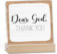 Farmhouse Decor, Acrylic Christian God Home Decorations, Aesthetic Entry Way Table Shelf Decor, Living Room Table Accessories, Boho Office Decorations For Work (08)