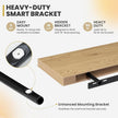 24 Inch Floating Shelves, 9.3