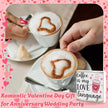 Coffee Bar Decor Sign, Coffee Station Decorations, Coffee Lover Gifts for Women Men, Home Kitchen Shop Corner Shelf Cafecito Table Signs, Love Language