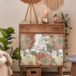 Livebor Floral Wallpaper Peel and Stick Boho Large Floral Peel and Stick Wallpaper Vintage Multicolor Flower Contact Paper 17.7'' x 196.8'' Self Adhesive Wall Paper for Bathroom Wall Covering Decor