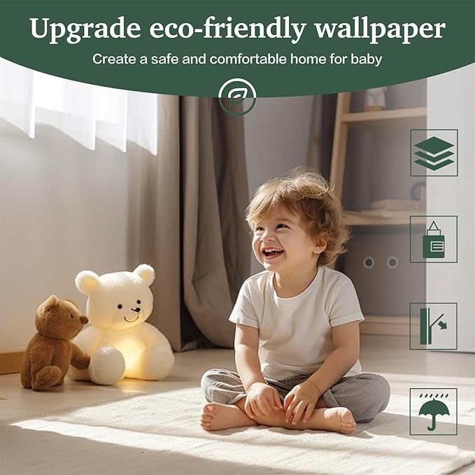 Dimoon 17.7''x236'' Peel and Stick Wallpaper Black Contact Paper for New Environmentally Friendly Materials Thickening Upgrade Embossed Renter Friendly Wall Paper Modern Vinyl Wrap Countertop Bedroom