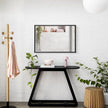 AAZZKANG Black Framed Mirror Large 26