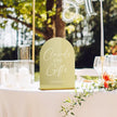 Set of 2 Gold Acrylic Wedding Signs, 5