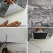 Gray Granite Wallpaper Peel Stick Matte Thick Marble Contact Paper for Countertop 16 x 354 inch Waterproof Oil Proof Self Adhesive Furniture Stickers Kitchen Counter Shelf Liner Wall Vinyl Decorative
