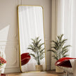 BEAUTYPEAK Gold Full Length Mirror, 65