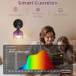 Vintage Wall Sconce - 5000mAh Rechargeable Dimmable Wireless Powered Light Sconces - Set of 2 Purple Flower Glass Cordless Mounted Lighting with Remote Control for Bedroom Bedside