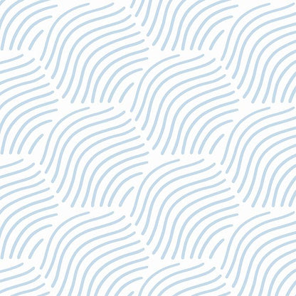 Peel and Stick Wallpaper Blue Wallpaper Geometric Wallpaper White Hexagon Modern Contact Paper 17.3”×393”Self-Adhesive Wallpape Removable for Bedroom Waterproof Shelf Liner Decal Vinyl Roll