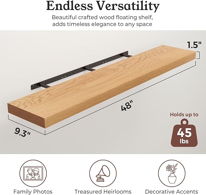 Floating Shelves for Wall, 9.3