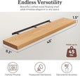 Floating Shelves for Wall, 9.3