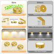 3 Pack Picture Light for Wall with 1200mAh Rechargeable Battery Operated Lights Remote Dimmable Timer Painting Light Magnetic 3 Adjustable Lighting RGB Modes Wall Decor Lights for Living(Gold)