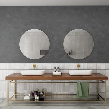 31"×354" Big Roll Large Size Dark Blue Grey Concrete Wallpaper Peel and Stick Wide Thick Glossy Adhesive Gray Concrete Cement Contact Paper Vinyl Wall Sticker for Bedroom Living Room Gym Walls