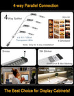 EBD LED Display Cabinet Lighting 4-Way 1.2m / 48