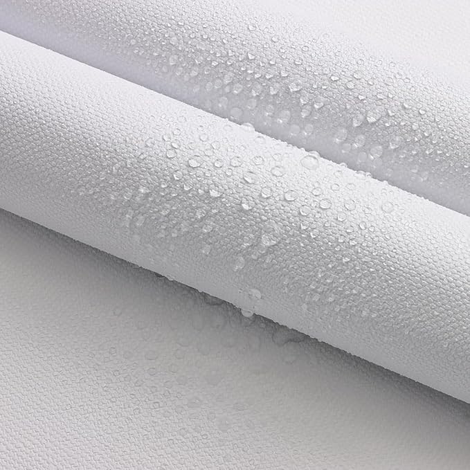 White Grasscloth Peel and Stick Wallpaper Textured Contact Paper 15.7inch x 196.8inch Faux Linen Vintage Grasscloth Contact Paper Self Adhesive Removable Wallpaper Vinyl